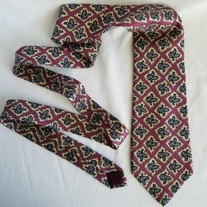 FERRELL REED Nordstrom 100% Silk vintage tie